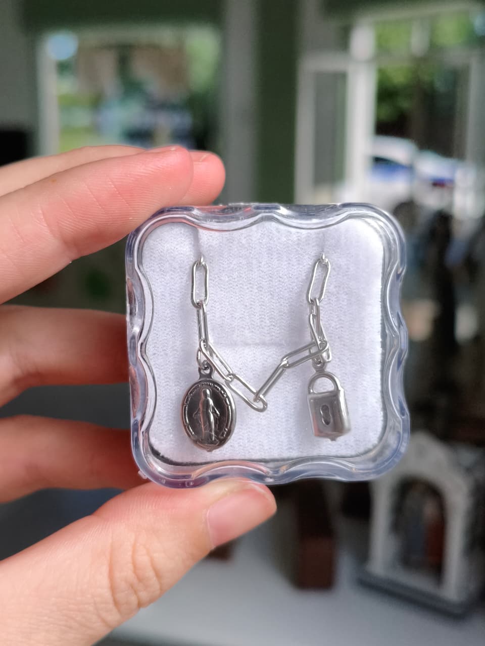 Pulseira cadeia de Nossa Senhora das Graças